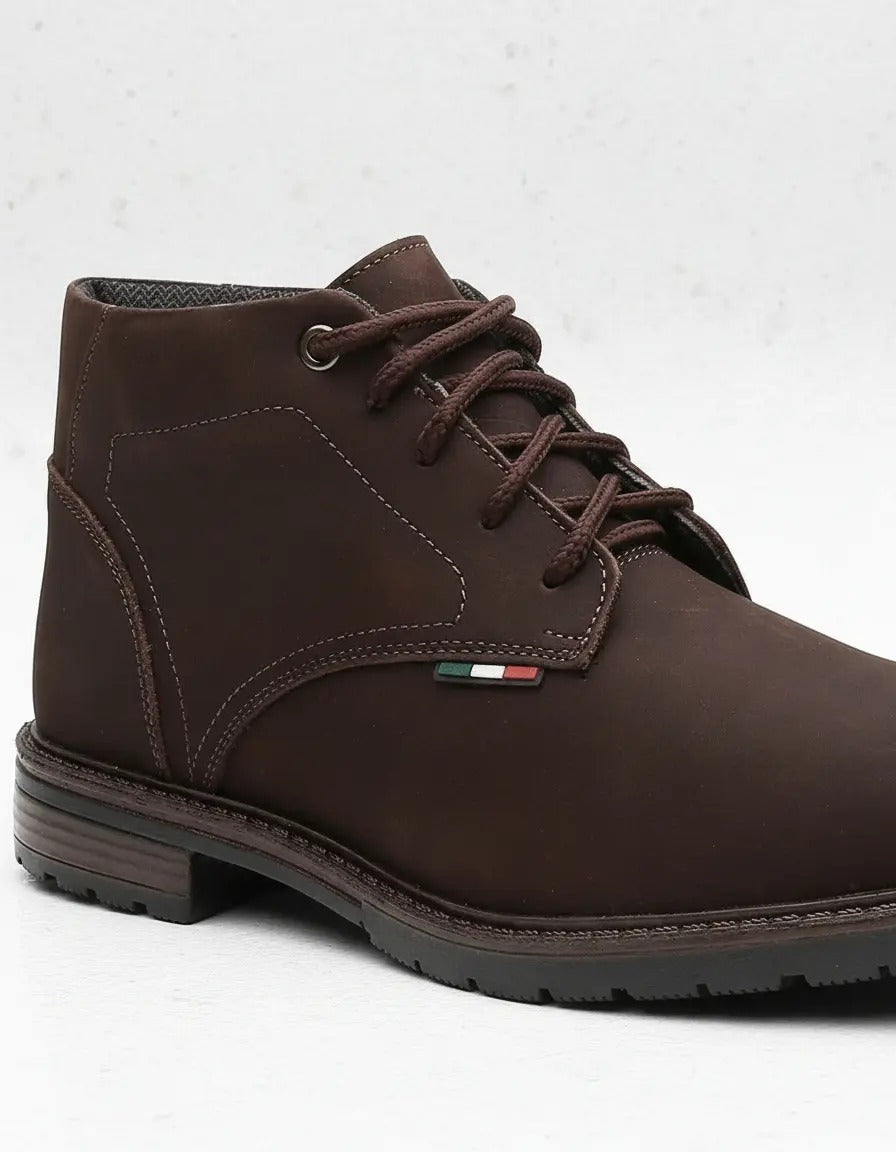 Bota Masculina vitiello-Couro Casual Coturno Adventure
