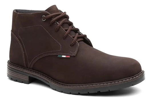 Bota Masculina vitiello-Couro Casual Coturno Adventure