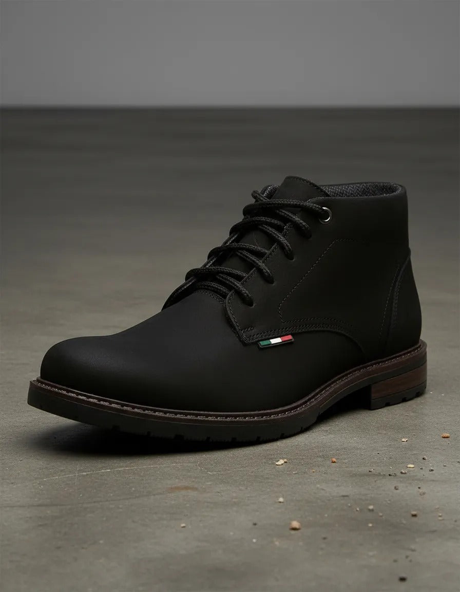 Bota Masculina vitiello-Couro Casual Coturno Adventure