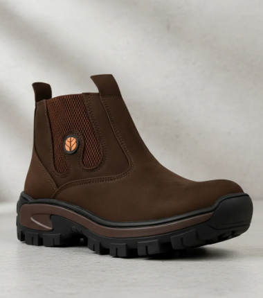 Botina  Pro Boot - Couro Legítimo com Palmilha em Gel | Segurança e Durabilidade