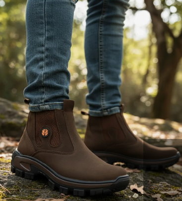 Botina  Pro Boot - Couro Legítimo com Palmilha em Gel | Segurança e Durabilidade